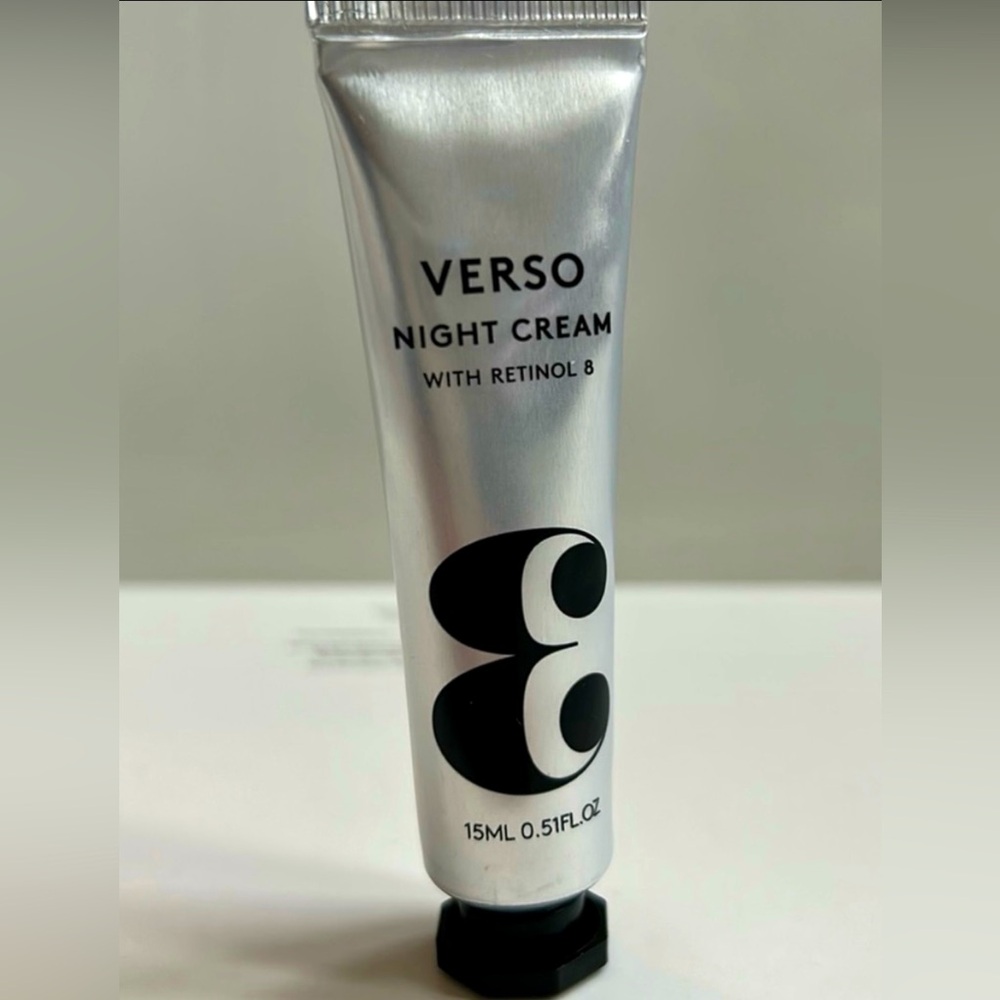 Verso - Night Cream W/ Retinol 8 | New & Sealed - 15mL/0.5oz | Travel Size